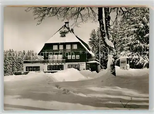 AK / Ansichtskarte Rothaus Grafenhausen Schwarzwaldhotel Tannenhof Kat. Grafenhausen