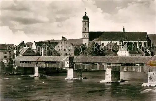 AK / Ansichtskarte Bad Saeckingen Rheinbruecke Kat. Bad Saeckingen