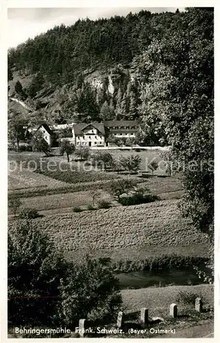 AK / Ansichtskarte Behringersmuehle Gasthof Heinlein Kat. Goessweinstein