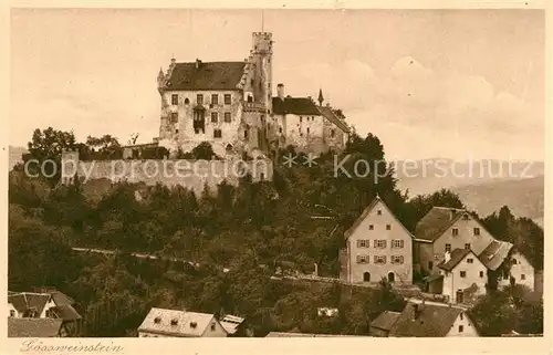 AK / Ansichtskarte Goessweinstein Burg Kat. Goessweinstein