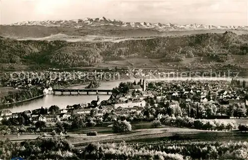 AK / Ansichtskarte Saeckingen Rhein Panorama Kat. Bad Saeckingen