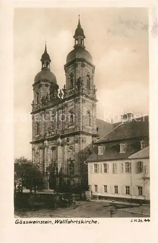 AK / Ansichtskarte Goessweinstein Wallfahrtskirche Kat. Goessweinstein