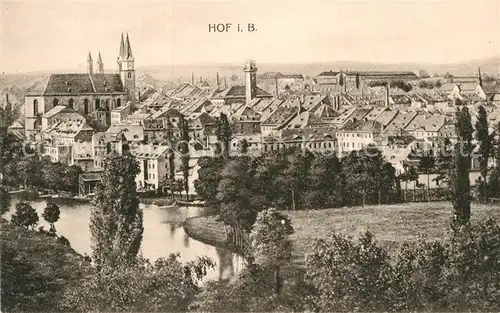 AK / Ansichtskarte Hof Oberfranken Panorama Kat. Ebrach