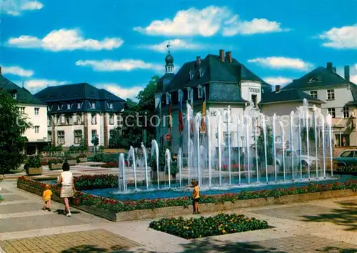 AK / Ansichtskarte Bitburg Neue Anlage am Maximiner Waeldchen Wasserspiele Kat. Bitburg