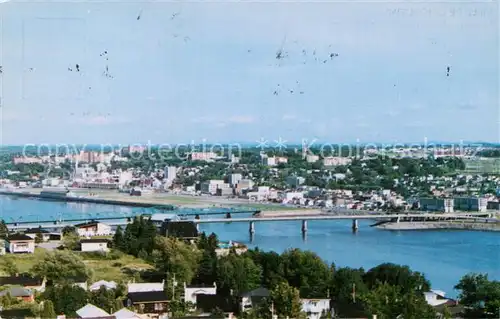 AK / Ansichtskarte Chicoutimi Centre ville vue du secteur nord Kat. Chicoutimi