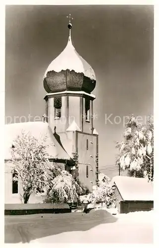 AK / Ansichtskarte Hinterzarten Kirche Kat. Hinterzarten