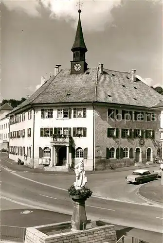 AK / Ansichtskarte Bonndorf Schwarzwald Rathaus Kat. Bonndorf