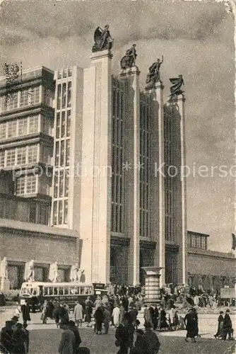 AK / Ansichtskarte Bruxelles Bruessel Le Centenaire Emplacement de l Exposition de Bruxelles en 1935 Kat. 