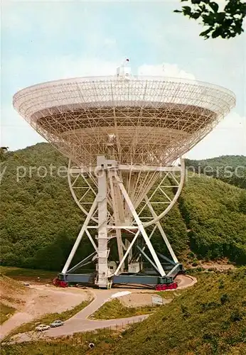 AK / Ansichtskarte Astronomie Radioteleskop Effelsberg Bad Muenstereifel  Kat. Wissenschaft Science