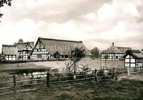 AK / Ansichtskarte Rahden Westfalen Museumshof Kat. Rahden