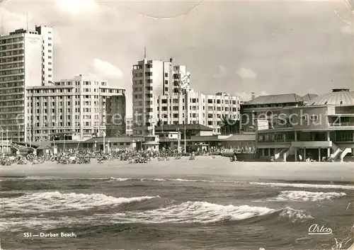 AK / Ansichtskarte Durban South Africa Beach Kat. Durban