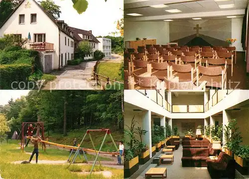 AK / Ansichtskarte Wiblingwerde Jugendheim Auf dem Ahorn Spielplatz Kapelle Kat. Nachrodt Wiblingwerde