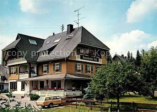 AK / Ansichtskarte Bonndorf Schwarzwald Hotel Pension Bonndorfer Hof Kat. Bonndorf