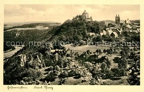 AK / Ansichtskarte Goessweinstein Burg Panorama Kat. Goessweinstein