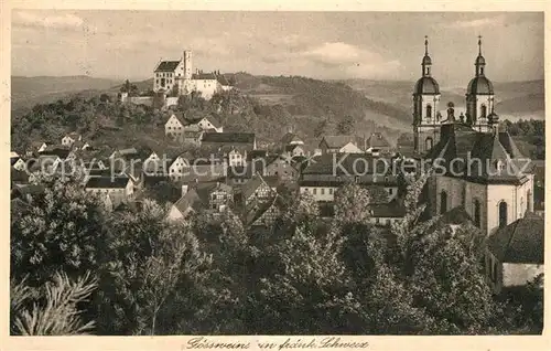 AK / Ansichtskarte Goessweinstein Burg Wallfahrtskirche Kat. Goessweinstein