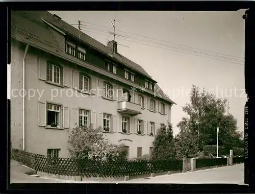 AK / Ansichtskarte Goerwihl Albert Schweitzer Haus Kat. Goerwihl