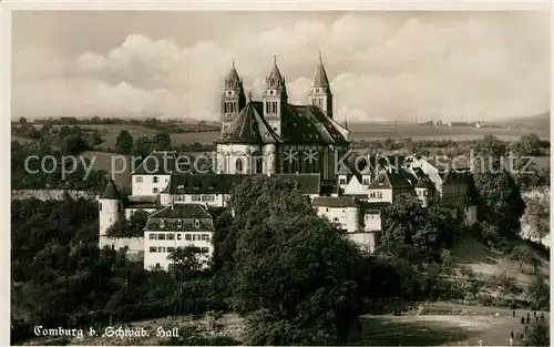 AK / Ansichtskarte Schwaebisch Hall Comburg Kat. Schwaebisch Hall