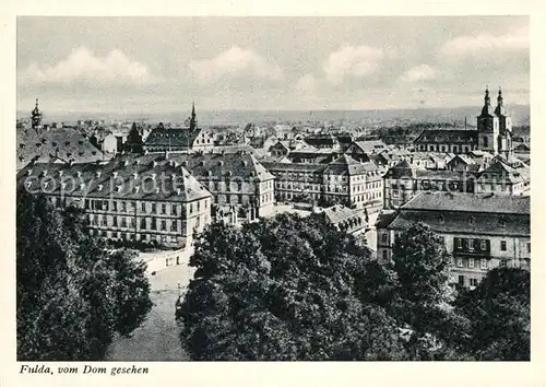 AK / Ansichtskarte Fulda Stadtpanorama vom Dom gesehen Kat. Fulda