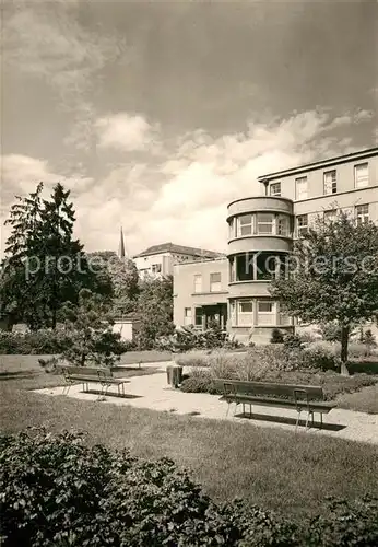 AK / Ansichtskarte Darmstadt Diakonissenhaus Elisabethenstift Gartenanlage Chirurgie Kat. Darmstadt