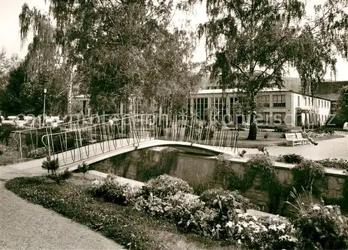 AK / Ansichtskarte Bad Koenig Odenwald Kurgarten Wandelhalle Kat. Bad Koenig