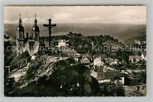 AK / Ansichtskarte Goessweinstein Kreuzberg Kloster Stempel Kat. Goessweinstein