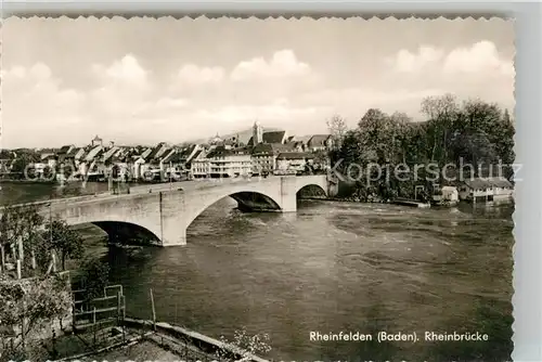 AK / Ansichtskarte Rheinfelden Baden Rheinbruecke Kat. Rheinfelden (Baden)