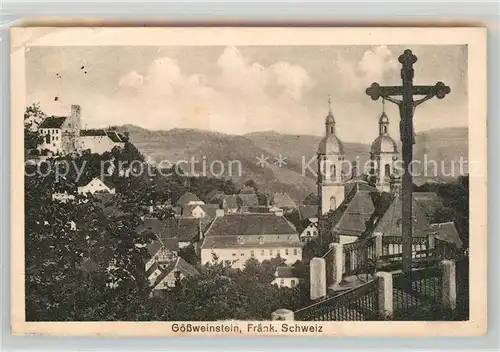 AK / Ansichtskarte Goessweinstein Kirche Hchkreuz Kat. Goessweinstein