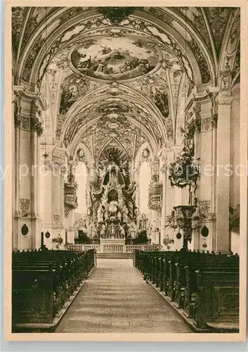 AK / Ansichtskarte Goessweinstein Wallfahrtskirche Innenansicht Kat. Goessweinstein