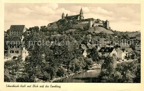 AK / Ansichtskarte Schwaebisch Hall Comburg Kat. Schwaebisch Hall