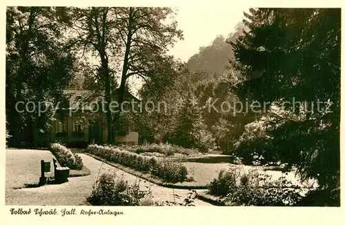 AK / Ansichtskarte Schwaebisch Hall Kocher Anlagen Kat. Schwaebisch Hall