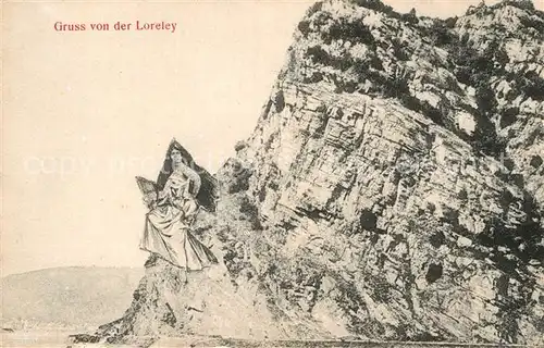 AK / Ansichtskarte Lorelei Loreley  Kat. Sankt Goarshausen