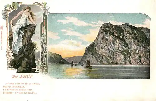 AK / Ansichtskarte Loreley Lorelei Vers Kat. Sankt Goarshausen