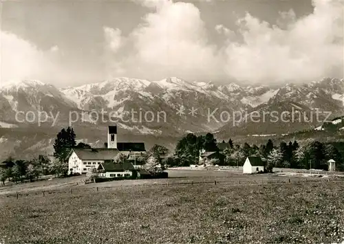 AK / Ansichtskarte Wackersberg Bad Toelz mit Benediktenwandgruppe Kat. Wackersberg