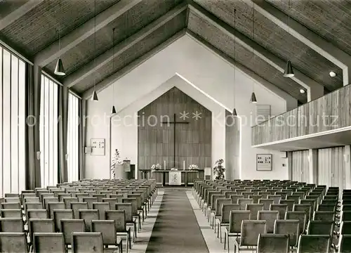 AK / Ansichtskarte Moenchengladbach Evangelische Bildungs  und Pflegeanstalt Hephata Kirche Kat. Moenchengladbach