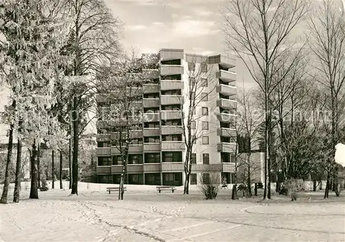 AK / Ansichtskarte Bad Woerishofen Kursanatorium Maximilian im Winter Kat. Bad Woerishofen