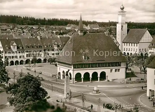 AK / Ansichtskarte Freudenstadt Stadthaus Rathaus Marktplatz Hoehenluftkurort im Schwarzwald Kat. Freudenstadt