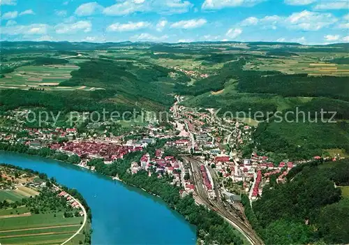 AK / Ansichtskarte Waldshut Tiengen Fliegeraufnahme