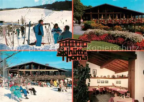 AK / Ansichtskarte Hinterzarten Skihuette Thoma Kat. Hinterzarten