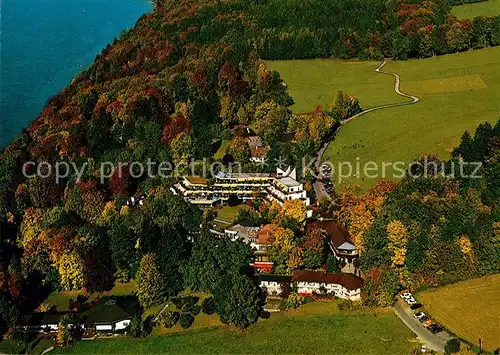 AK / Ansichtskarte Ambach Starnbergersee Fliegeraufnahme Kat. Starnberg