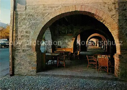 AK / Ansichtskarte Bissone Lago di Lugano Ristorante Ticino Kat. Bissone