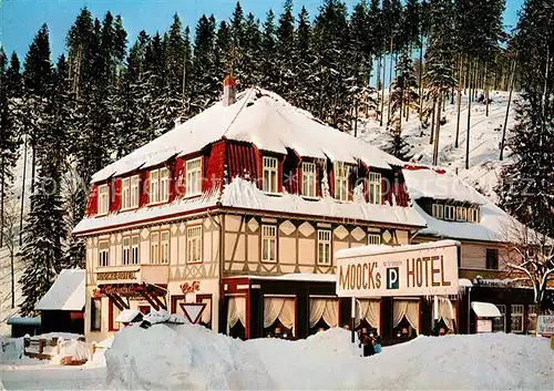 AK / Ansichtskarte Altenau Harz Moocks Hotel Kat. Altenau