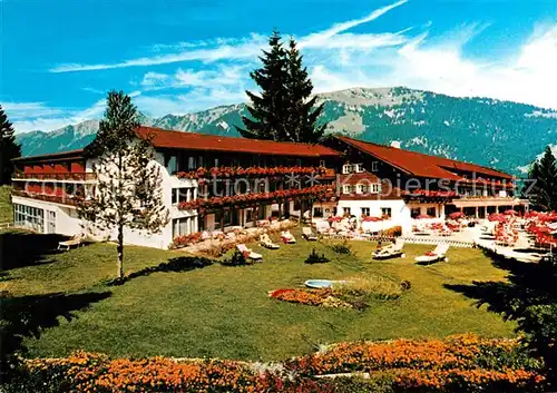 AK / Ansichtskarte Sonthofen Oberallgaeu Sport  Kurhotel Allgaeuer Berghof Kat. Sonthofen