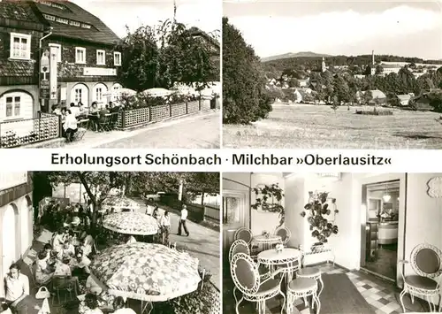 AK / Ansichtskarte Schoenbach Loebau Milchbar Oberlausitz Kat. Schoenbach Loebau