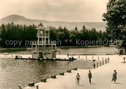 AK / Ansichtskarte Grossschoenau Sachsen Waldstrandbad Kat. Grossschoenau Sachsen