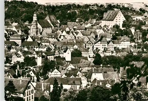 AK / Ansichtskarte Schwaebisch Hall Teilansicht Stadtkern Kat. Schwaebisch Hall