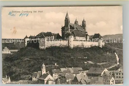 AK / Ansichtskarte Schwaebisch Hall Schloss Comburg Kat. Schwaebisch Hall