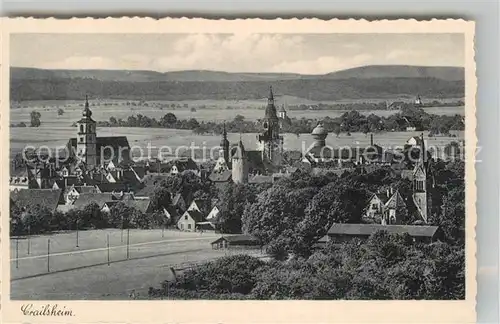 AK / Ansichtskarte Crailsheim Panorama  Kat. Crailsheim