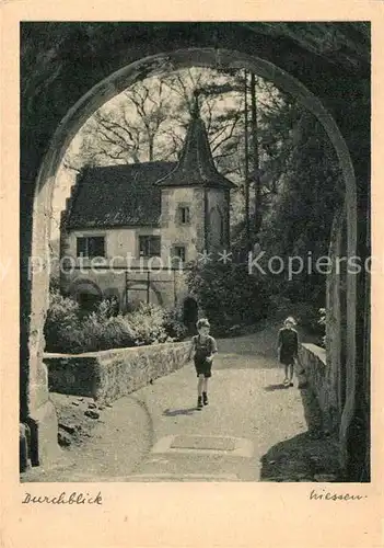 AK / Ansichtskarte Graefelfing Durchblick zur Kapelle Torbogen Kat. Graefelfing