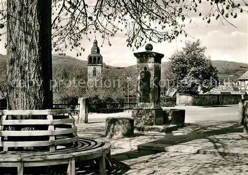 AK / Ansichtskarte Bad Sooden Allendorf Brunnen vor dem Tore Kat. Bad Sooden Allendorf