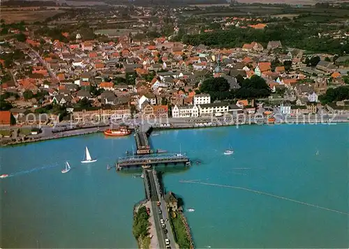 AK / Ansichtskarte Kappeln Schlei Fliegeraufnahme Kat. Kappeln